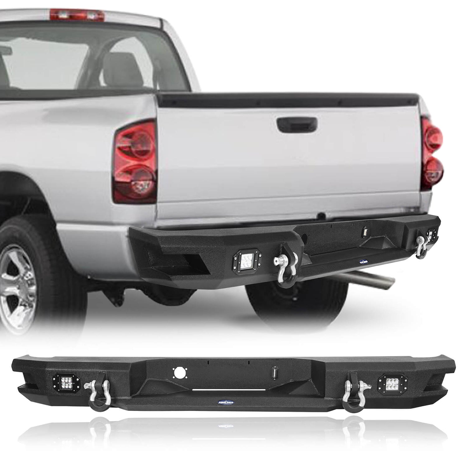 HookeRoad Ram1500 Rear Bumper for 2006-2008 Ram 1500 – Hooke Road 4x4