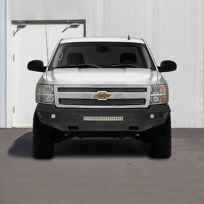 Load image into Gallery viewer, Hooke Road HR Front Bumper &amp; Rear Bumper(07-13 Chevy Silverado 1500)
