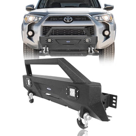 Hooke Road Stubby Front Bumper w/Winch Plate(10-23 Toyota 4Runner)