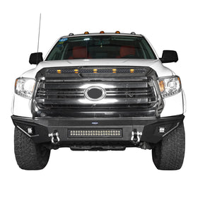 HookeRoad Toyota Tundra Front Bumper Full Width Bumper for 2014-2021 Toyota Tundra b5001 2